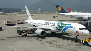 Cebu Pacific Air, Inc., operating as Cebu Pacific and stylized as cebu pacific, is a Philippine low-cost airline based on the grounds of Mactan–Cebu International Airport, Lapu-Lapu City, Metro Cebu, Philippines.